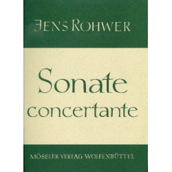 Sonate concertante : für -Jens Rohwer