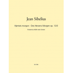 Hjärtats morgon  Des Herzens Morgen op. 13/3 - Jean Sibelius
