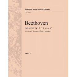 Sinfonie C-Dur Nr.1 op.21 : für - Ludwig van Beethoven