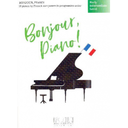 Bonjour piano - early intermediate Level -