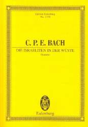 Die Israeliten in der Wüste : - Carl Philipp Emanuel Bach