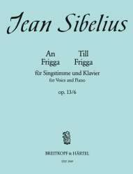 Till Frigga - an Frigga - Jean Sibelius