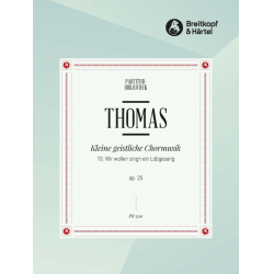 Kleine geistliche Chormusik Wk 25 Nr. 10 - Kurt Thomas
