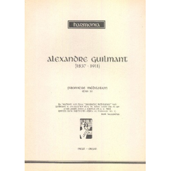 Première Meditation op.20 : pour orgue - Alexandre Guilmant