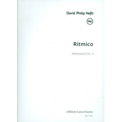 GM1933 Ritmico - Klavierstück Nr.4 - - David Philip Hefti