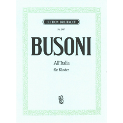 All'Italia - Ferruccio Busoni