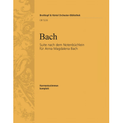 SUITE AUS DEM NOTENBUECHLEIN FUER - Johann Sebastian Bach