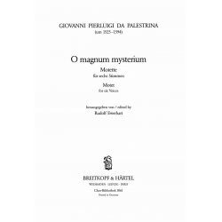 O magnum mysterium - Giovanni da Palestrina