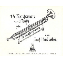 14 Fanfaren und Rufe für Naturfanfaren - Josef Hadraba