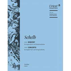Konzert für Englischhorn und Streichorchester - Josef Schelb