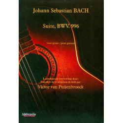 Suite BWV996 : - Johann Sebastian Bach