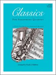 Classics For Saxophone Quartet - 2nd Eb Alto Saxophone - Diverse / Arr. Frank Halferty