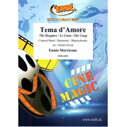 Tema d'Amore  from The Burglars / Le Casse / Le Coup - Ennio Morricone / Arr. Michal Worek