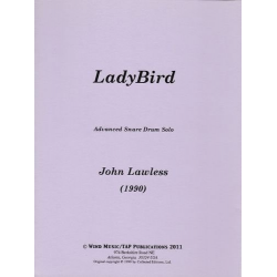LadyBird for Snare Drum -John Lawless