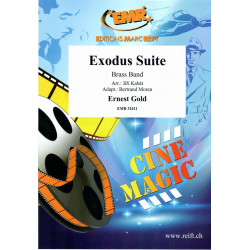 Exodus Suite  Theme From Exodus / Fight For Survival / Valley Of Jezreel / Hatikvah - Ernest Gold / Arr. Kabat & Moren