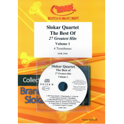 Slokar Quartet - The Best Of - 27 Greatest Hits Volume 1  007 - James Bond / 5 Impromptus / A Portrait / Aria Francese S -Diverse