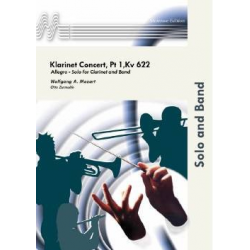 Concerto for Clarinet, Part 1, KV 622 -Wolfgang Amadeus Mozart / Arr.Otto Zurmühle
