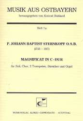 Sternkopf, P. Johann Baptist : Magnificat in C-Dur -P. Johann Baptist Sternkopf