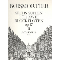 6 Suiten op.17 Band 2 (Nr.4-6) - -Joseph Bodin de Boismortier