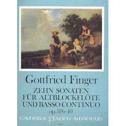 10 Sonaten op.3 Band 2 (Nr.6-10) - - Gottfried Finger