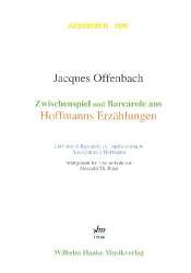 Zwischenspiel und Barcarole aus Hoffmanns Erzählungen - - Jacques Offenbach