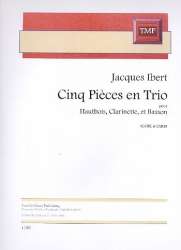 5 Pieces en Trio- pour - Jacques Ibert