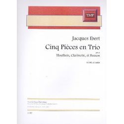 5 Pieces en Trio- pour -Jacques Ibert