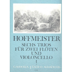 6 Trios op.31 Band 1 (Nr.1-3) - - Franz Anton Hoffmeister
