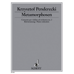Metamorphosen für Voline und Orchester : -Krzysztof Penderecki