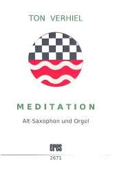 Meditation - für Altsaxophon und -Ton Verhiel