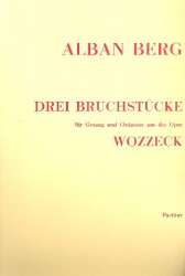 3 Bruchstücke aus 'Wozzeck' op. 7 - Alban Berg