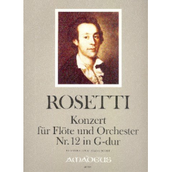 Konzert G-Dur Nr.12 für - Francesco Antonio Rosetti (Rößler)