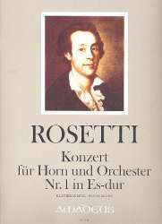 Konzert Es-Dur Nr.1 RWVC49 für Horn - Francesco Antonio Rosetti (Rößler)