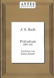 Präludium BWV999 - für Flöte - Johann Sebastian Bach