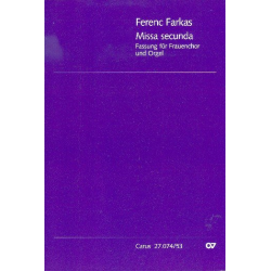 Farkas, Ferenc - Missa secunda - Ferenc Farkas