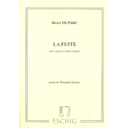 H. Duparc - La Fuite. Duo Pour Soprano, Tenor Et Piano - Henri Duparc