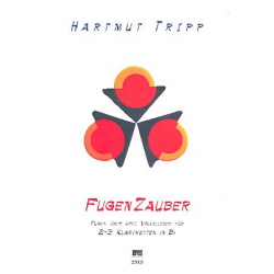 Fugenzauber (+CD) - für 2-3 Klarinetten - Hartmut Tripp