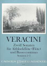12 Sonaten Band (Nr.1-3) - - Francesco Maria Veracini
