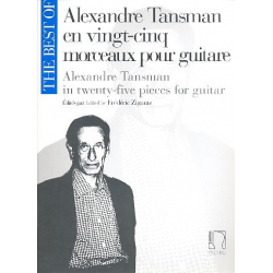Tansman en 25 morceaux : pour guitare - Alexandre Tansman