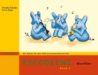 Piccolini Band 2 für Querflöte - Claudia Schade