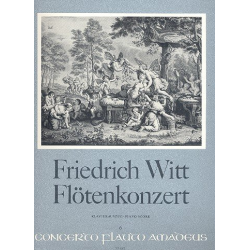 Konzert G-Dur für Flöte und Orchester - - Friedrich Witt