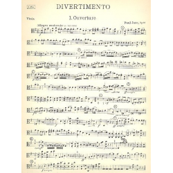 Divertimento op.92 : für Streicher - Paul Juon