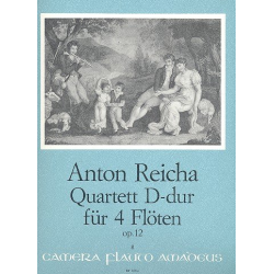 Quartett D-Dur op.12,8 - - Anton (Antoine) Joseph Reicha