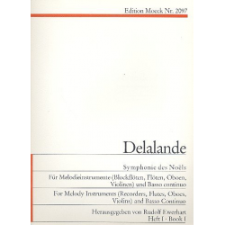 Symphonie de Noel Band 1 - Michel-Richard Delalande