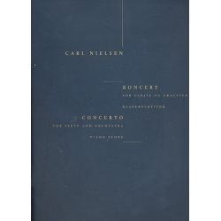 Konzert  für Flöte und Orchester : - Carl Nielsen