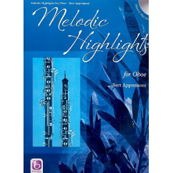 Melodic Highlights (+CD) für Oboe - Bert Appermont