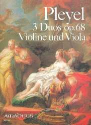 3 Duos op.68 - für Violine und Viola - Ignaz Joseph Pleyel