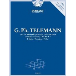 Trio F-Dur TWV42:F3 (+CD) : für - Georg Philipp Telemann