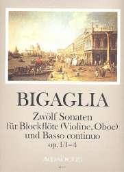 12 Sonaten op.1 Band 1 (Nr.1-4) - - Diogenio Bigaglia