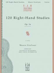 120 Right-Hand Studies : - Mauro Giuliani